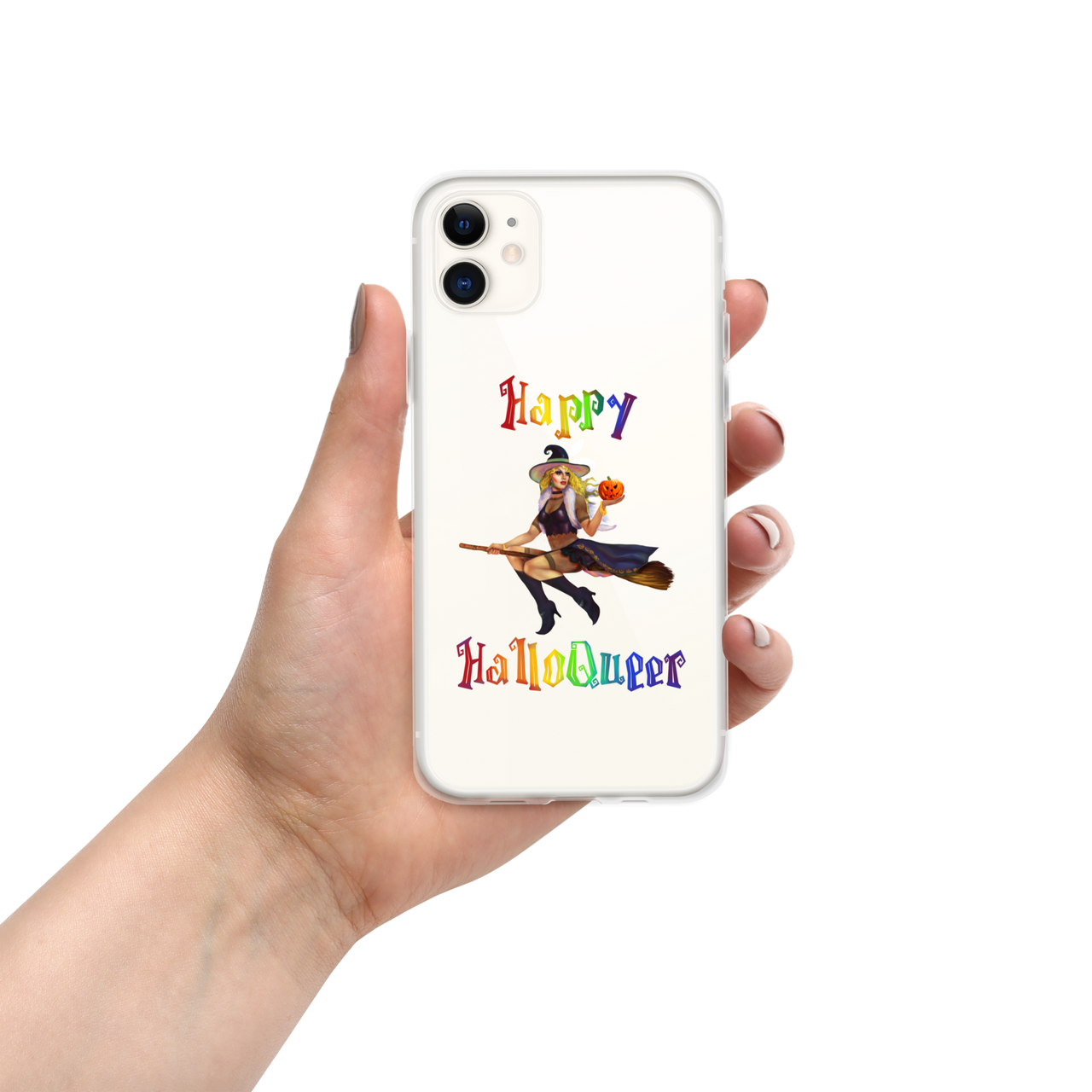 Transgender Halloween iPhone Case-Trans Pride LGBT Halloween/Happy HalloQueer SHAVA