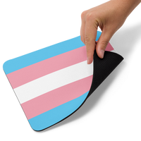 Thumbnail for LGBTQ Accessories Mouse pad / Celebrating Transgender Flag SHAVA