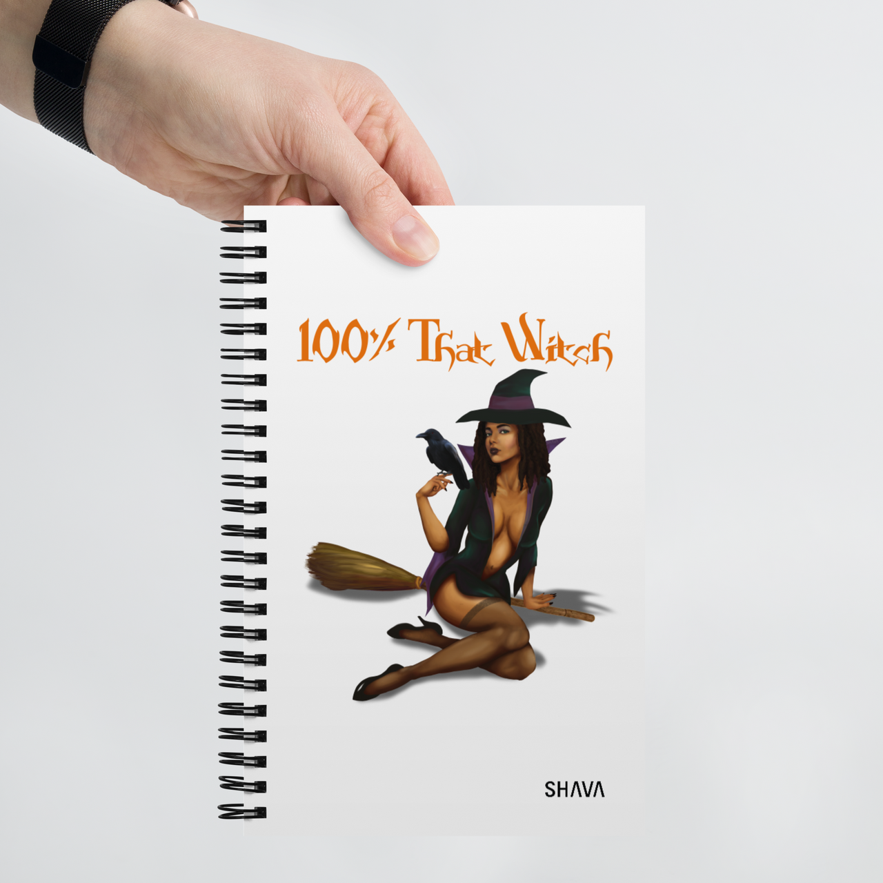 Halloween/Spiral notebook/100% That Witch SHAVA