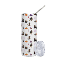 Thumbnail for Reusable Stainless steel tumbler Gothic Halloween,Halloween All Over Print tumbler/Don't be a Basic Witch SHAVA
