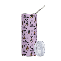 Thumbnail for Reusable Stainless steel tumbler Gothic Halloween,Halloween All Over Print tumbler/That  Witch SHAVA