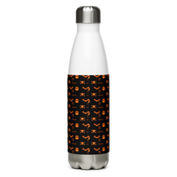 Thumbnail for Reusable White Stainless Steel Water Bottle Gothic Halloween,Halloween All Over Print Water Bottle/Halloween Pattern SHAVA