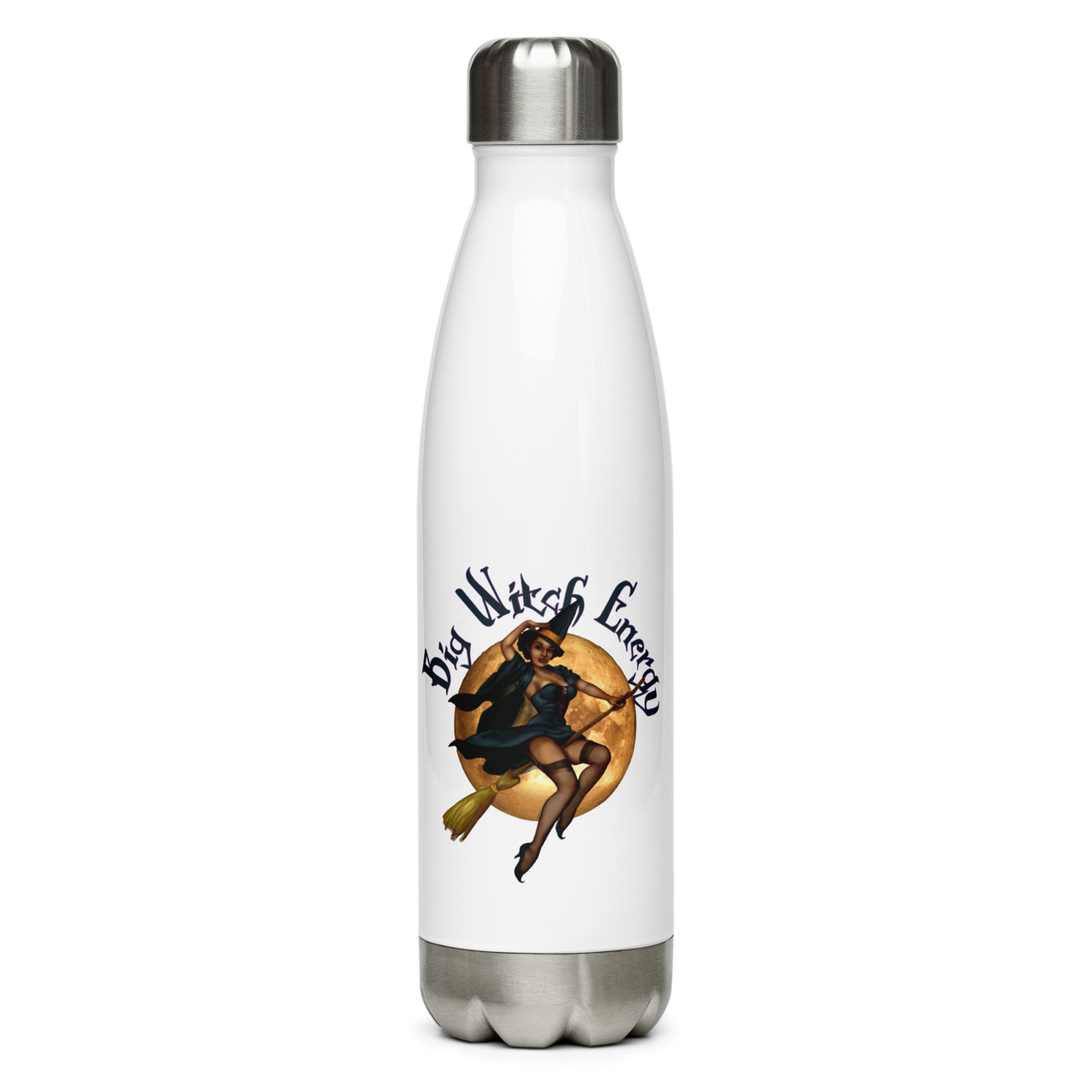 Halloween/Stainless Steel Water Bottle/Big Witch Energy SHAVA