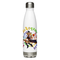 Thumbnail for Transgender Halloween Stainless Steel Water Bottle-Trans Pride LGBT Halloween/Happy HalloQueer Bitches SHAVA