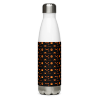 Thumbnail for Reusable White Stainless Steel Water Bottle Gothic Halloween,Halloween All Over Print Water Bottle/Halloween Pattern SHAVA