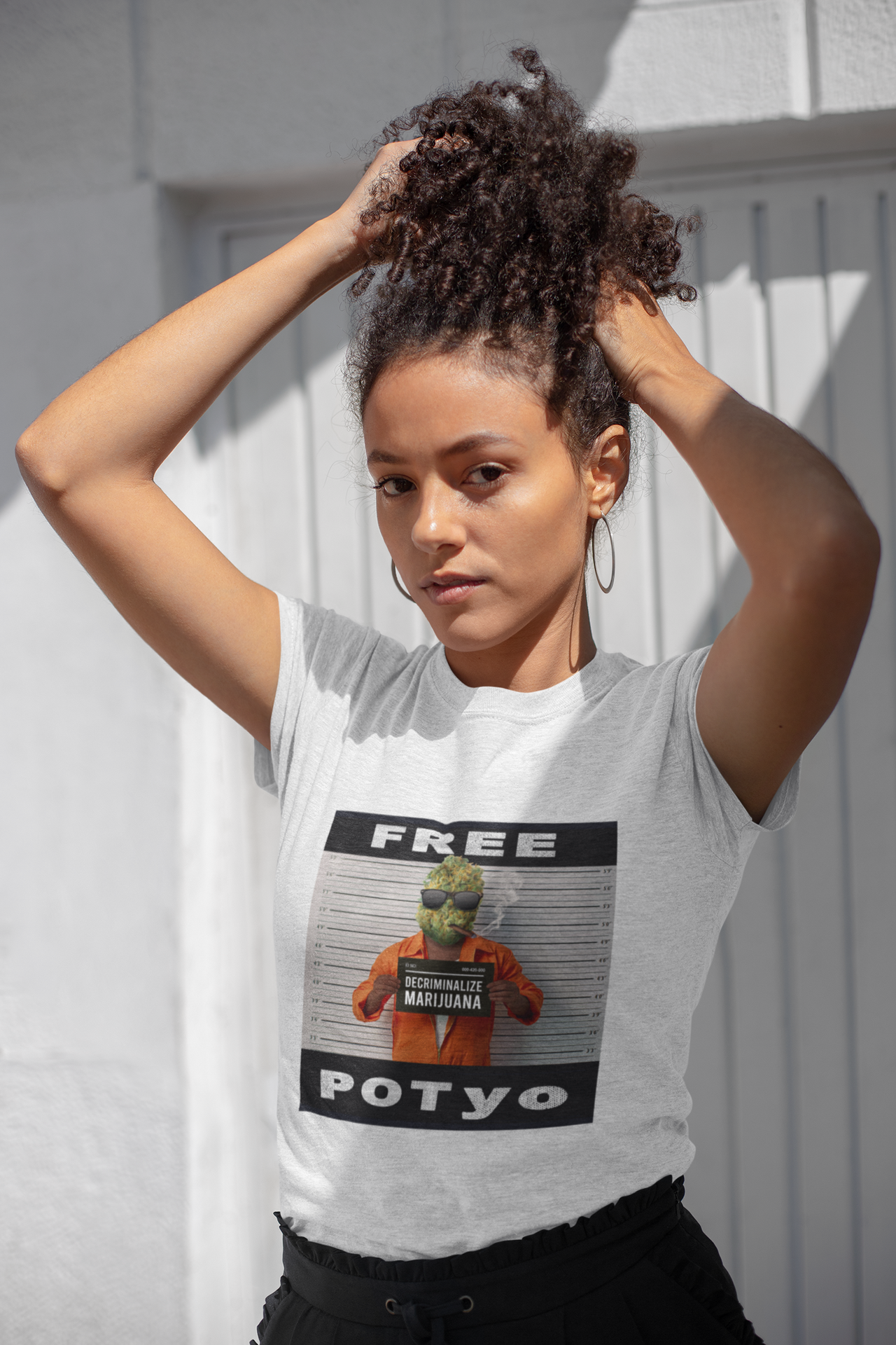 Unisex  Heavy Cotton Tee - Free Potyo (TM) - KCC  T-shirts Printify