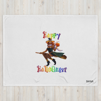Thumbnail for Transgender Halloween Throw Blanket-Trans Pride LGBT Halloween/Happy HalloQueer SHAVA