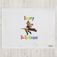 Thumbnail for Transgender Halloween Throw Blanket-Trans Pride LGBT Halloween/Happy HalloQueer SHAVA