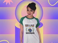Thumbnail for Unisex Christmas LGBTQ Long Sleeves Tee - Have A Blue Ball Queermas Printify