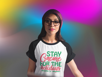 Thumbnail for Merry Christmas Unisex Long Sleeves, Unisex Long Sleeves , Unisex 3/4 Sleeve , Stay Gnome for the Holidays Printify
