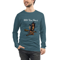 Thumbnail for Halloween /Unisex Long Sleeve/100% That Witch SHAVA