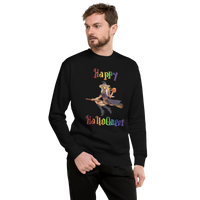 Thumbnail for Transgender Halloween Unisex Premium Sweatshirt-Trans Pride LGBT Halloween/Happy HalloQueer SHAVA